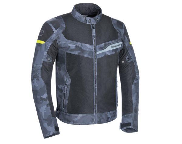 Jacke "Dakar Air 1.0 Dry2Dry" - OXFORD - camouflage schwarz/grau
